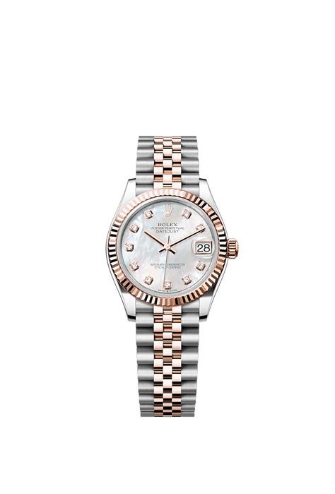 Montre Rolex Datejust 31 : acier Oystersteel et or Everose